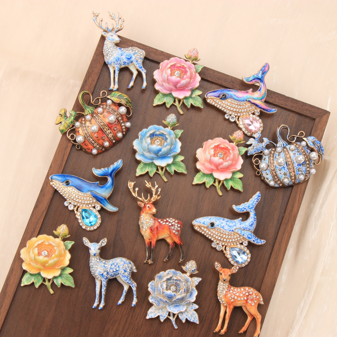 Men'S Accessories - Baroque Luxury Rose, Pumpkin, Reindeer, and
