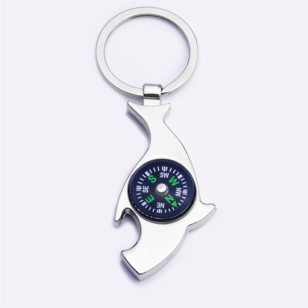 Men Accessories Ideas - 3Pcs Multifunctional Shark Keychain Bottle Opener