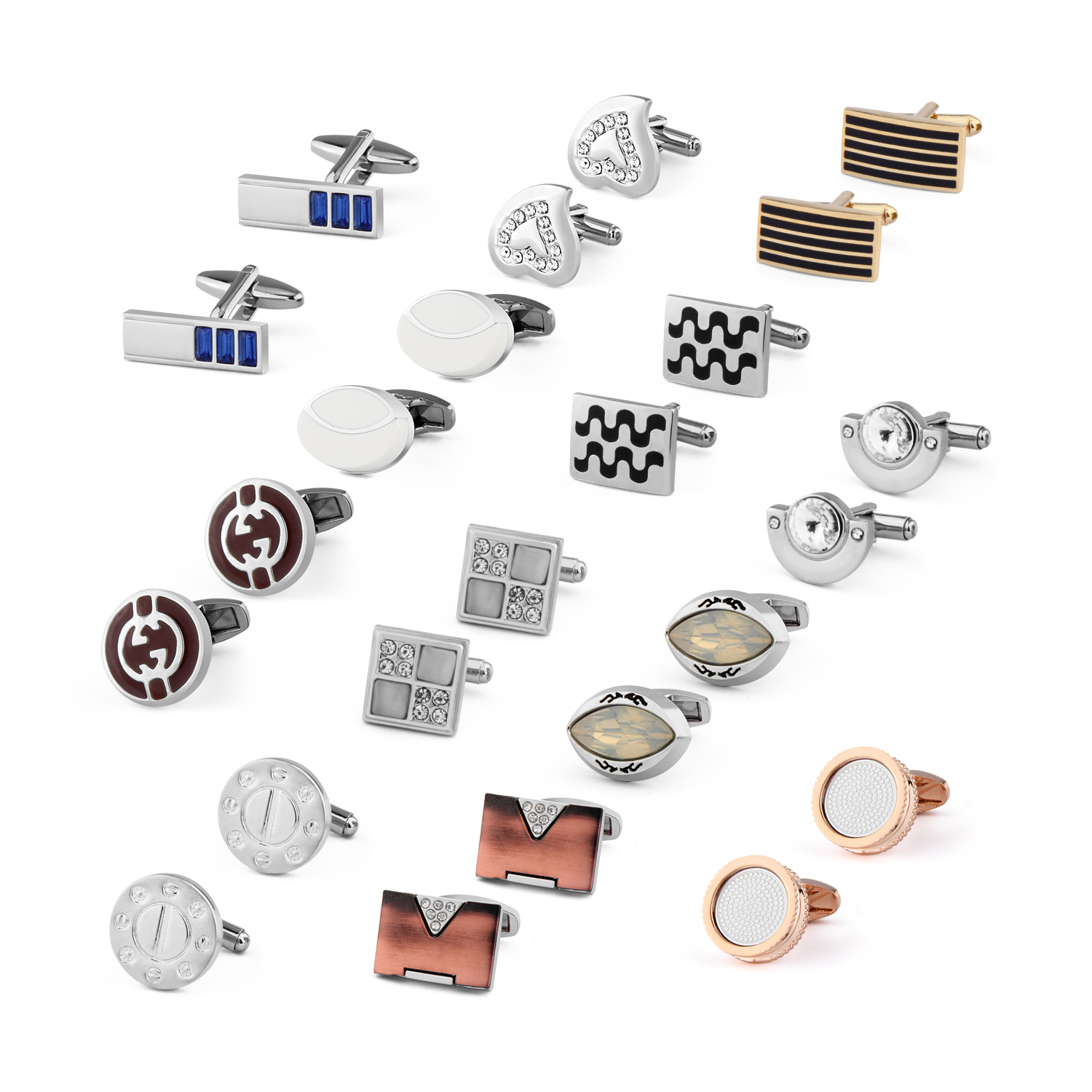1 Pair Cufflinks For Mens Acce - Men'S Minimalist Accessories review and price