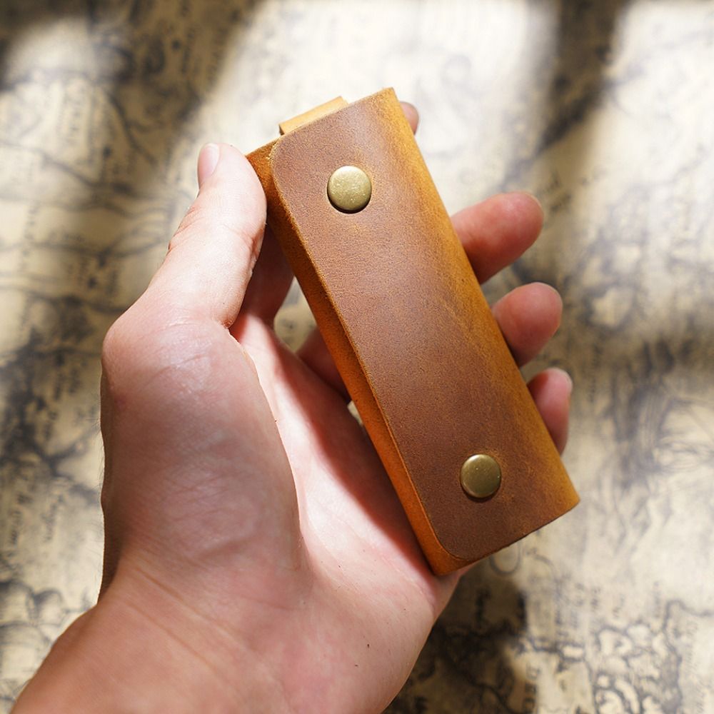 Genuine Leather Mini Key Bag M - Men'S Minimalist Accessories review and price