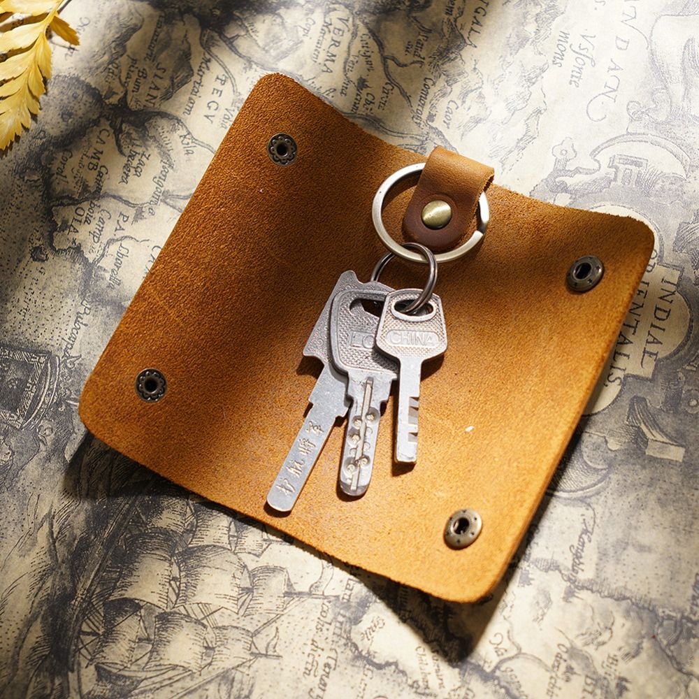 Genuine Leather Mini Key Bag M - Men'S Minimalist Accessories review and price