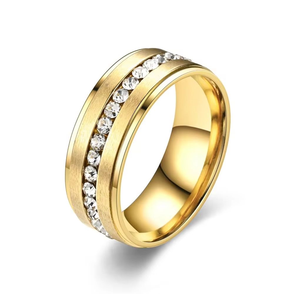 Stainless Steel Diamond Rings  - Men Accessories Ideas review and price