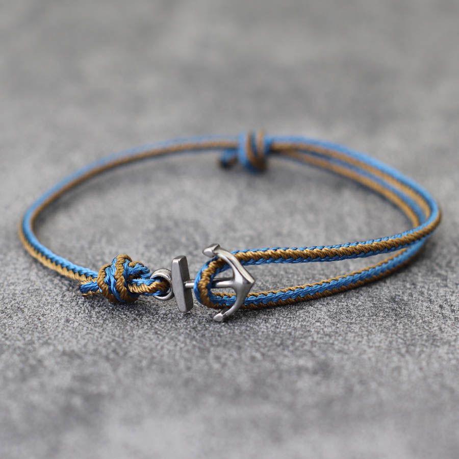 Minimalist Anchor Thin Rope Br - Men'S Vacation Accessories review and price
