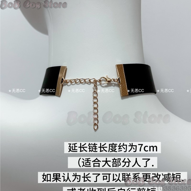 9S Choker Game Nie Cosplay Cos - Men Accessories For Party review and price