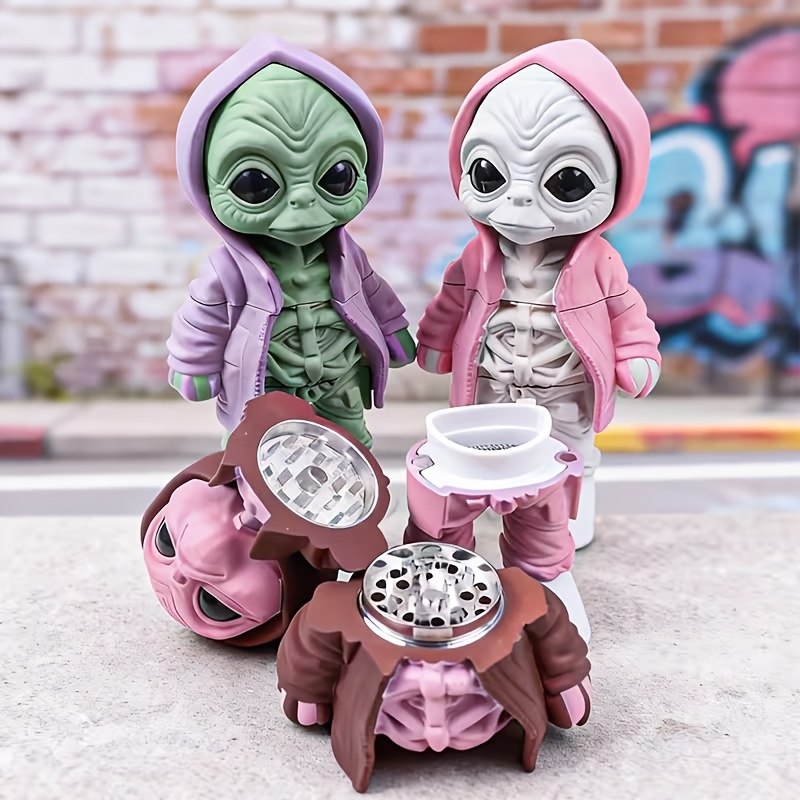 Funny Alien Herb Grinder Spice - Men'S Accessories review and price