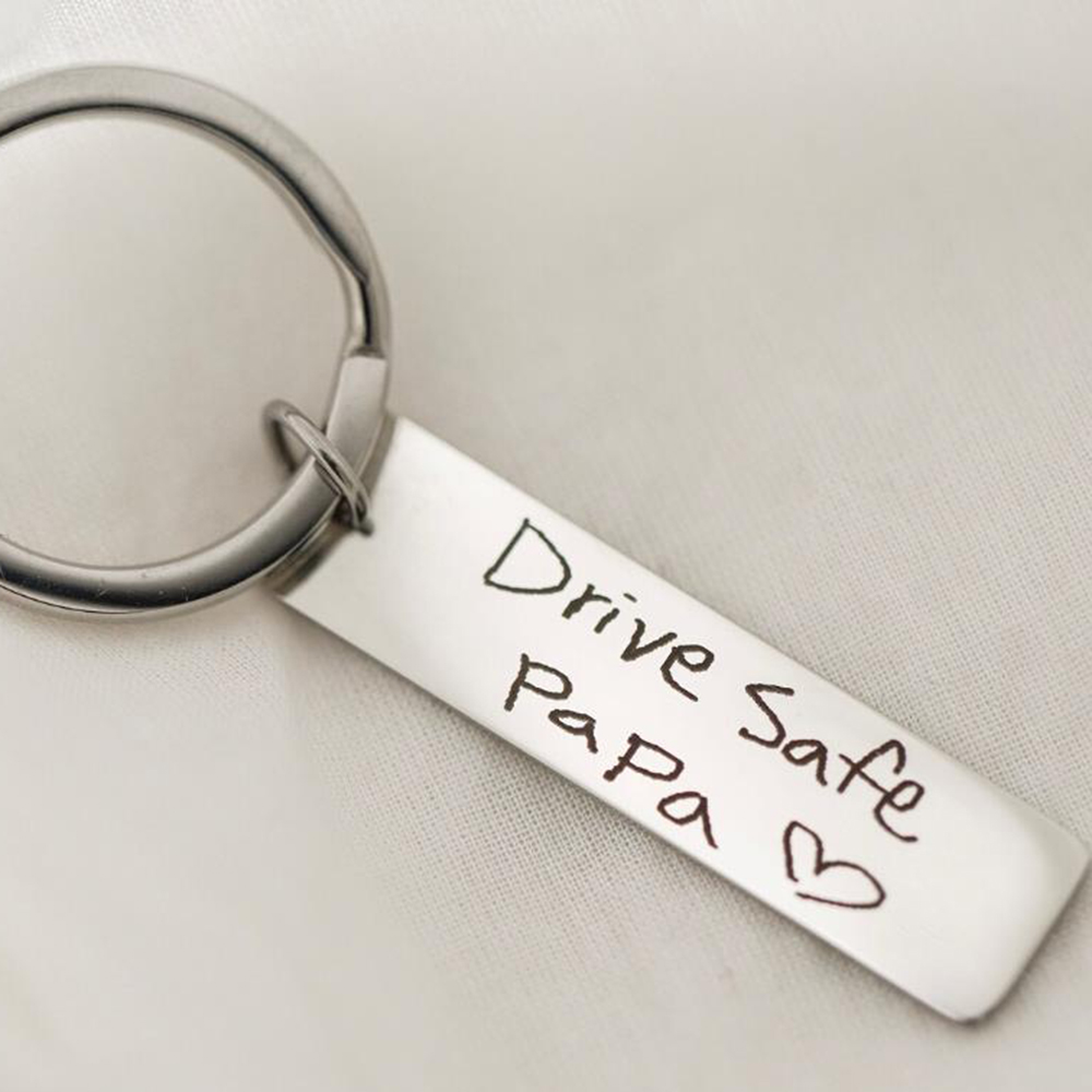 Actual handwritten key chain,  - Men Accessories Ideas review and price
