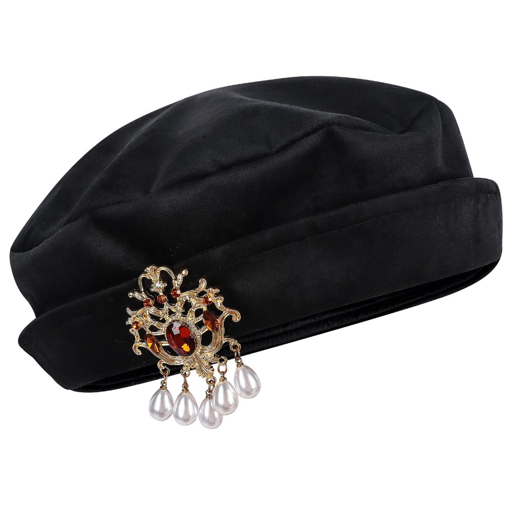 Men Medieval Tudor Beret Hat R - Medieval Men'S Accessories review and price