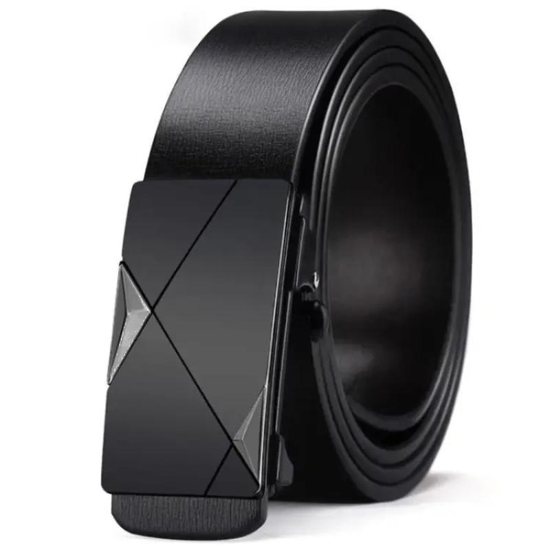 Men PU Automatic Buckle Belt 1 - Men'S Minimalist Accessories review and price