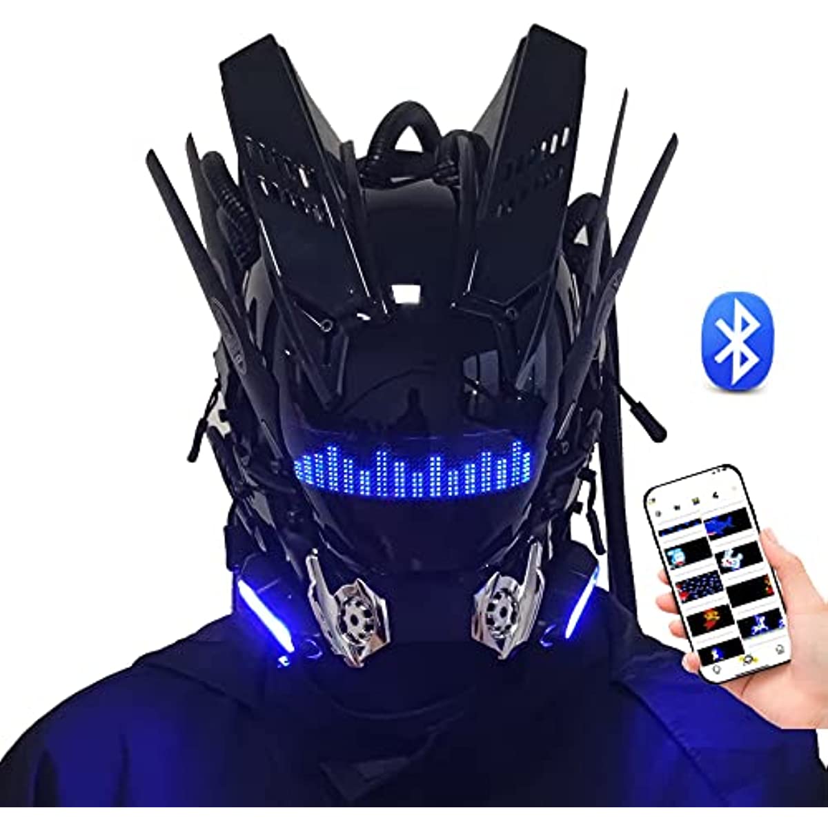 Cyberpunk Mask Cosplay for Men - Men Accessories App review and price