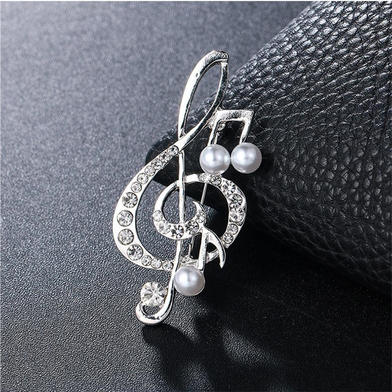 1Pc Elegant Musical Note Brooc - Men Accessories Ideas review and price
