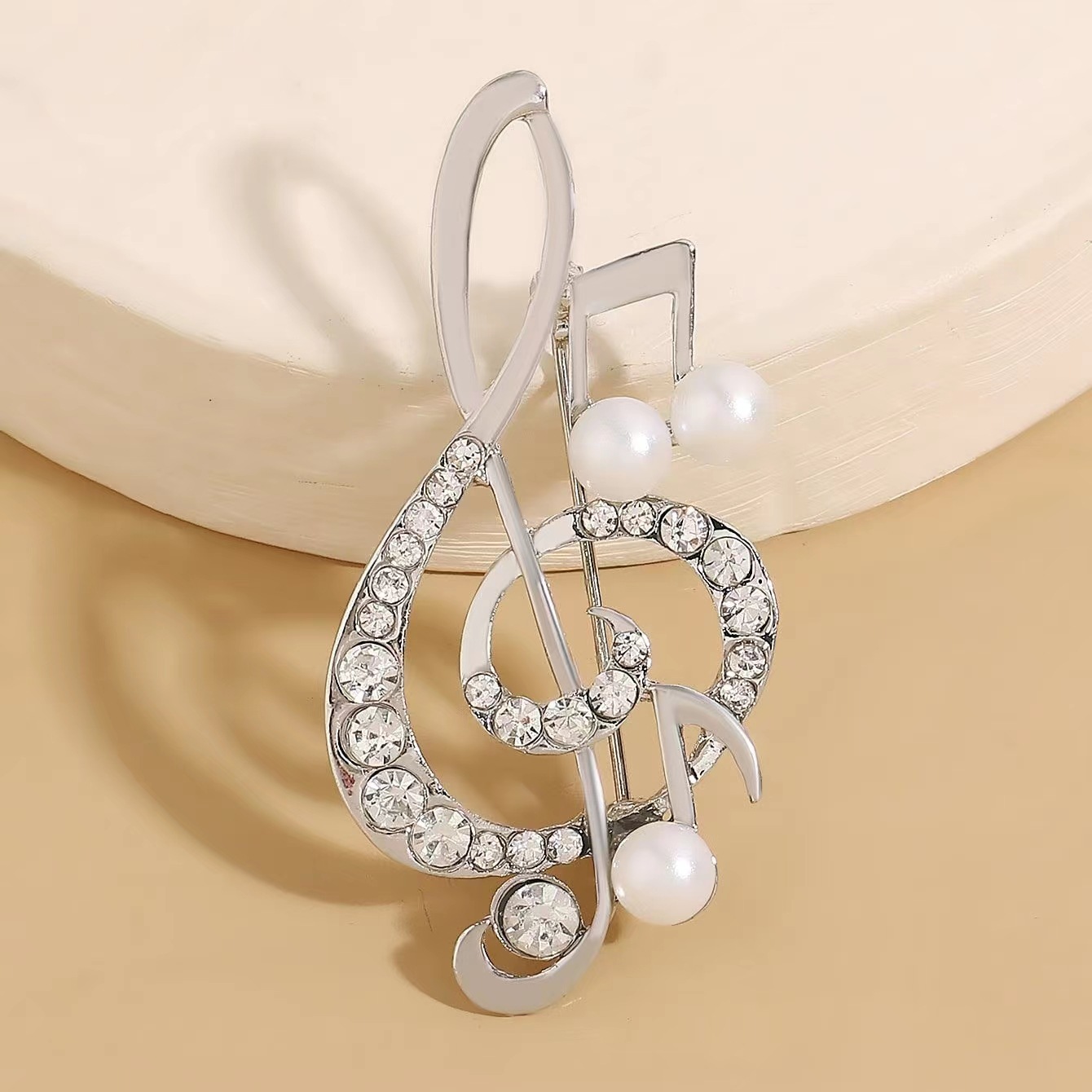 1Pc Elegant Musical Note Brooc - Men Accessories Ideas review and price