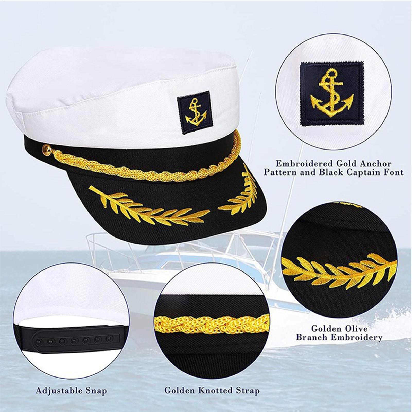 Yacht Sailor Captain Hat Adjus - Men Accessories Wholesale review and price