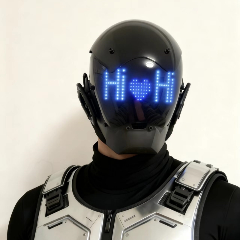 Punk Mask Cosplay for Men,Blue - Men Accessories App review and price