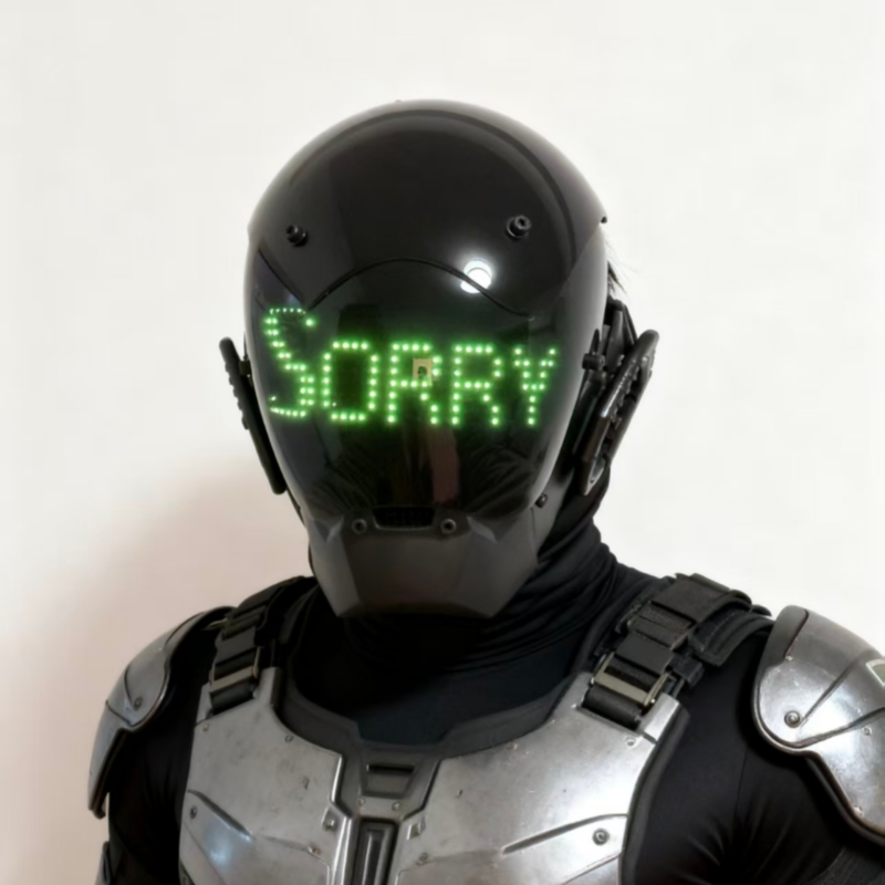 Punk Mask Cosplay for Men,Blue - Men Accessories App review and price