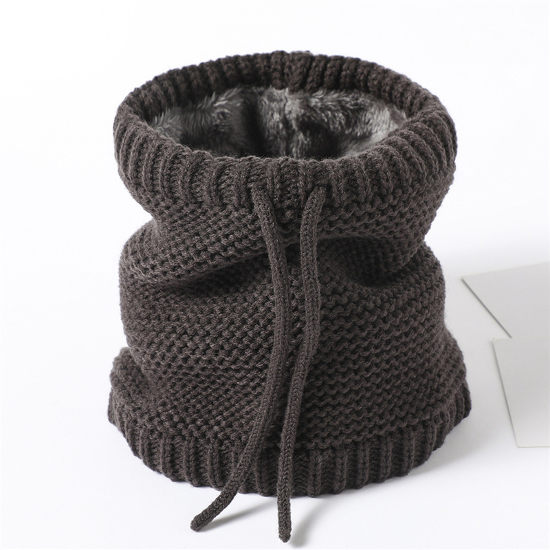 Solid Women Men Knitted Neck R - Men Accessories Drawing review and price