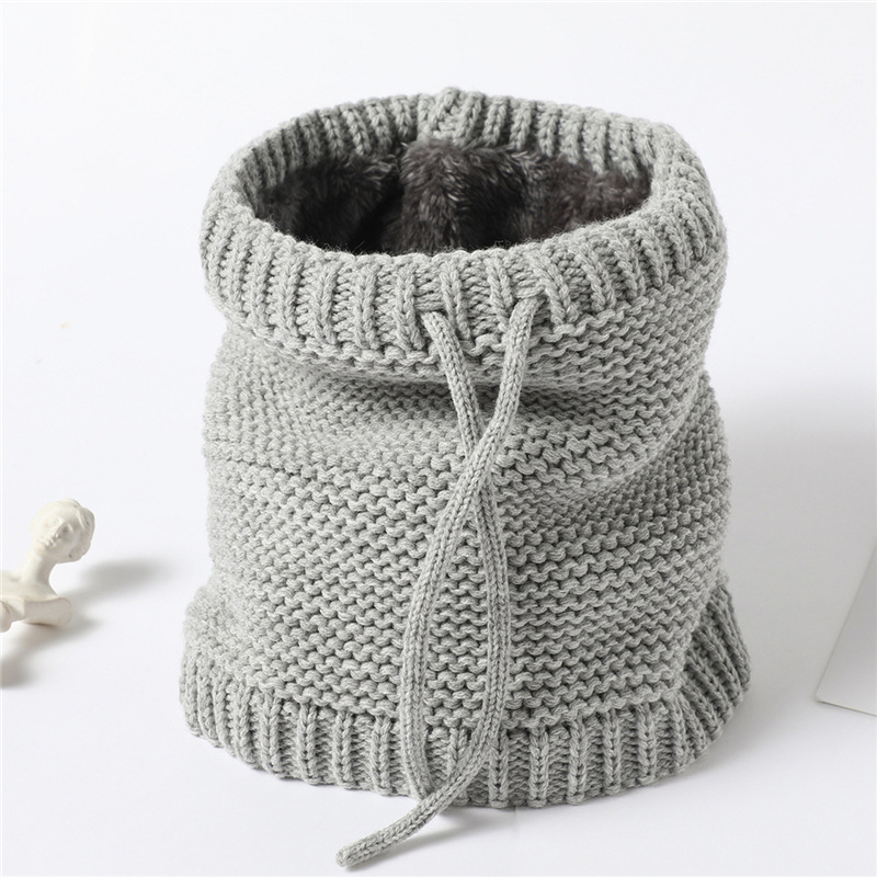 Solid Women Men Knitted Neck R - Men Accessories Drawing review and price