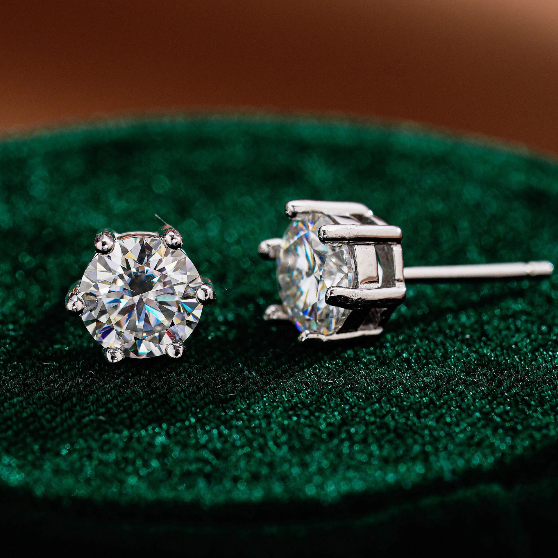 925 Silver Round Moissanite St - Men'S Minimalist Accessories review and price