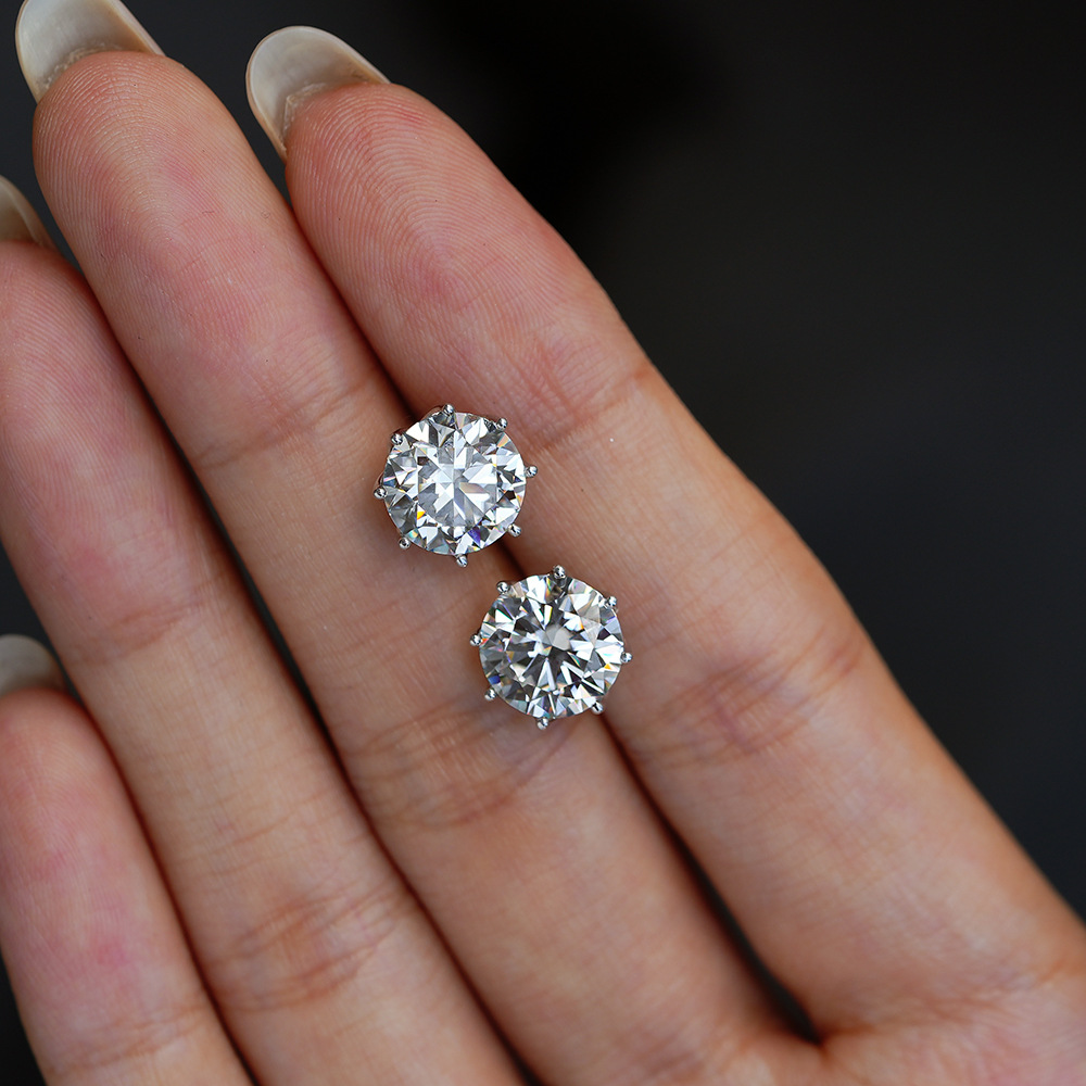 925 Silver Round Moissanite St - Men'S Minimalist Accessories review and price