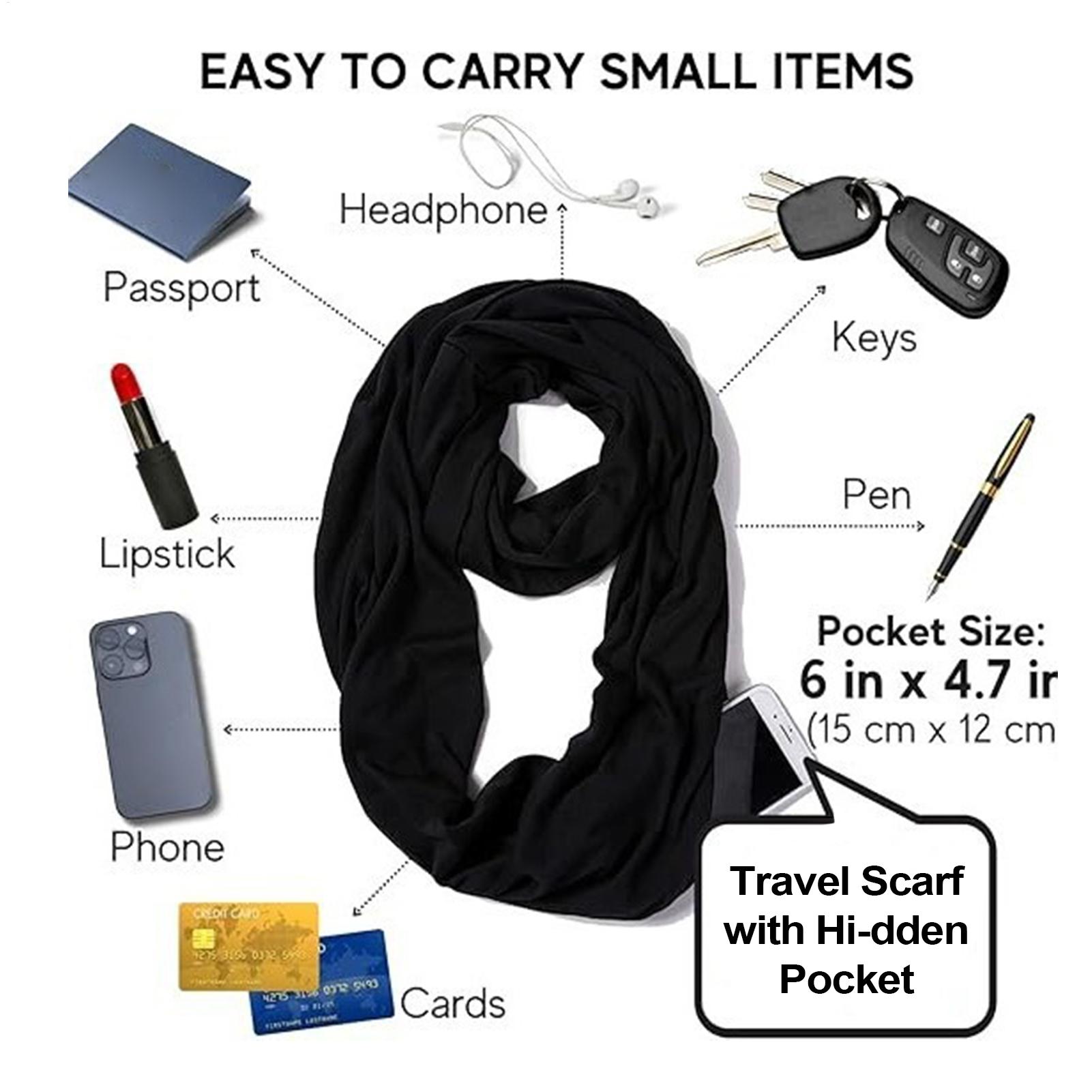 Travel Shawl Neck Scarf With Z - Men'S Vacation Accessories review and price