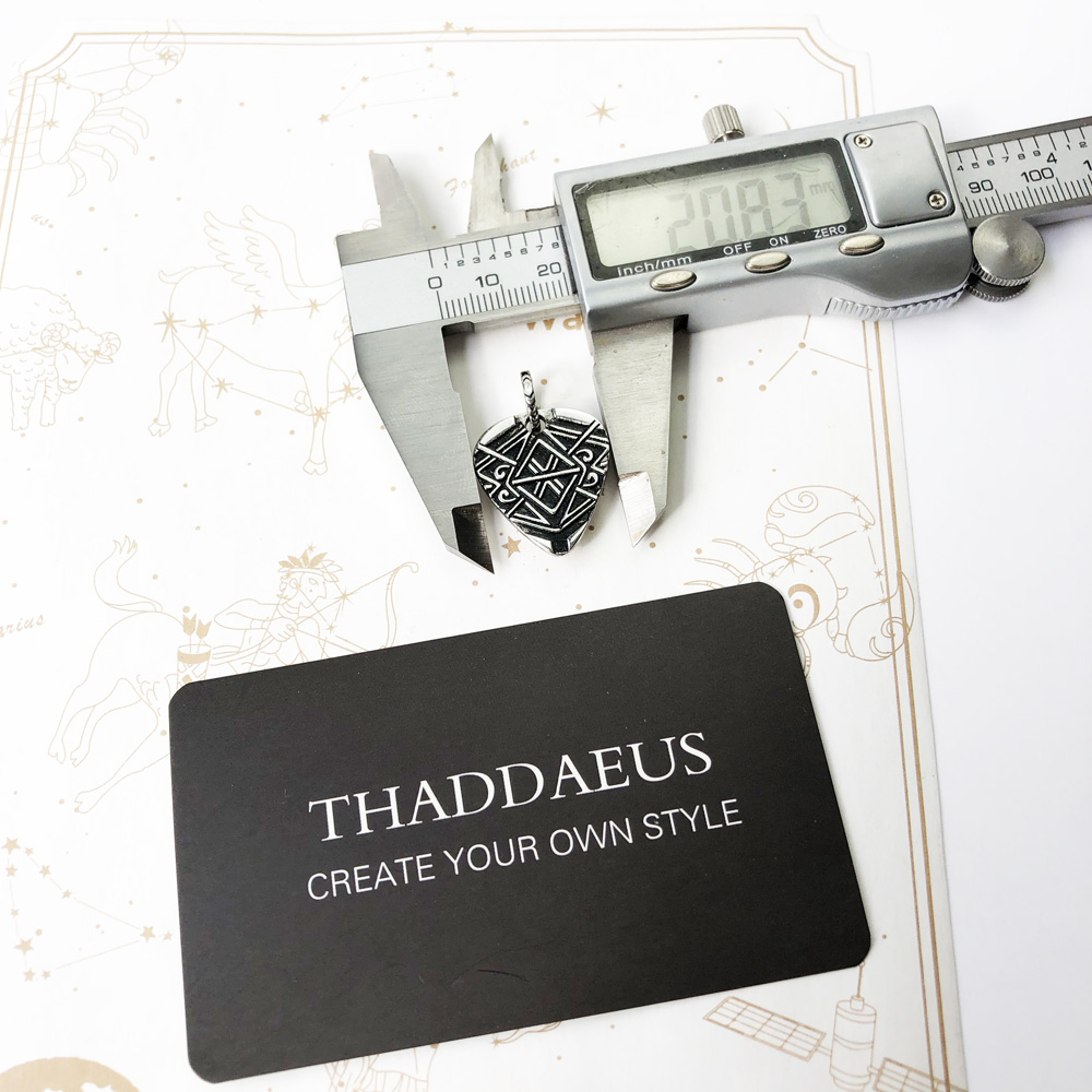 Ornamented Dog Tag Pendant,Bra - Men Accessories Brand review and price